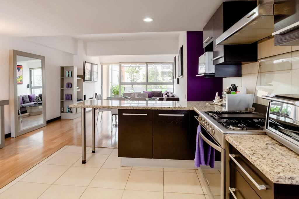Beautiful Apartment In Polanco Area With Amenities 멕시코 시 외부 사진