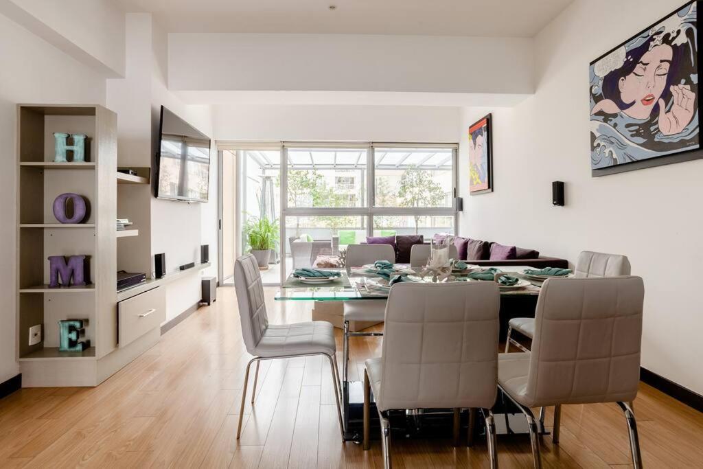 Beautiful Apartment In Polanco Area With Amenities 멕시코 시 외부 사진