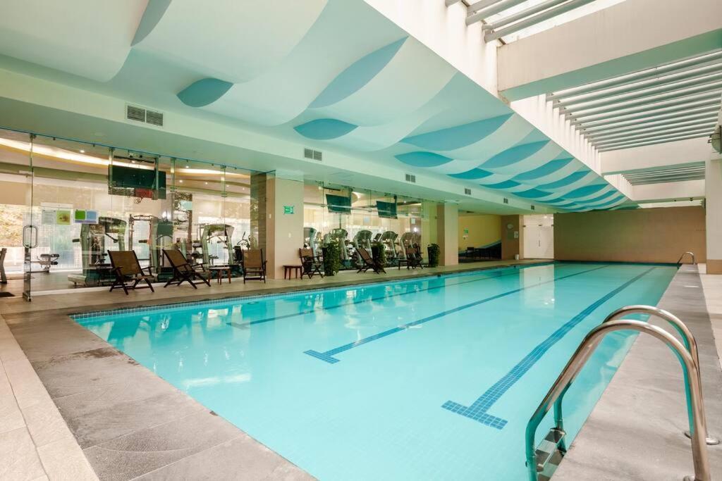 Beautiful Apartment In Polanco Area With Amenities 멕시코 시 외부 사진