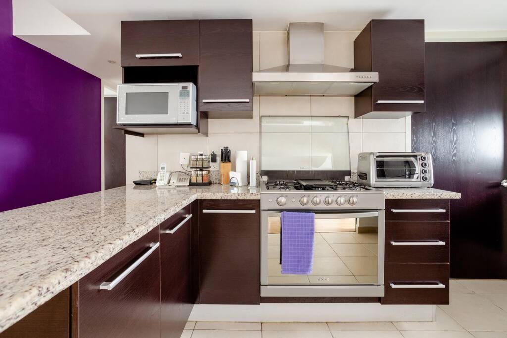 Beautiful Apartment In Polanco Area With Amenities 멕시코 시 외부 사진